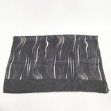 Paul Smith シルク 柄 ストール ブラック メンズ ポール・スミス【中古】5-0901G◎
