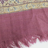 Paul Smith ウールカシミヤ マフラー ストール エンジ ブラウン メンズ ポール・スミス【中古】5-1125T◎