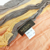 PAUL SMITH COLLECTION コットン マフラー ストール オレンジ メンズ ポールスミスコレクション【中古】5-0726M◎