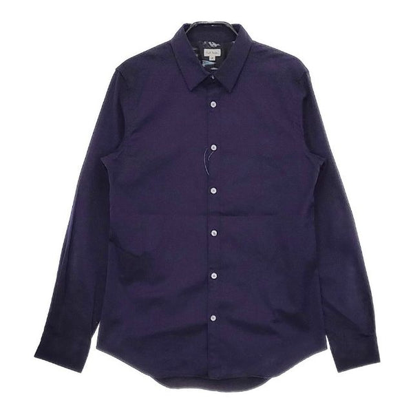 Paul Smith コットン 長袖シャツ ネイビー メンズ ポール・スミス【中古】5-0417M∞