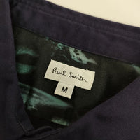 Paul Smith コットン 長袖シャツ ネイビー メンズ ポール・スミス【中古】5-0417M∞
