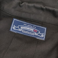 GOODENOUGH IVY ハリントンジャケット コットン ブルゾン ブラック メンズ グッドイナフ【中古】5-0417M∞