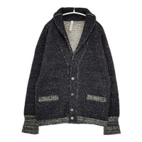 Paul Smith/RED EAR ウール ショールカラーニット カーディガン ブラック メンズ ポール・スミス/レッドイヤー【中古】5-1005T∞