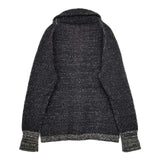 Paul Smith/RED EAR ウール ショールカラーニット カーディガン ブラック メンズ ポール・スミス/レッドイヤー【中古】5-1005T∞
