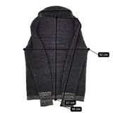 Paul Smith/RED EAR ウール ショールカラーニット カーディガン ブラック メンズ ポール・スミス/レッドイヤー【中古】5-1005T∞