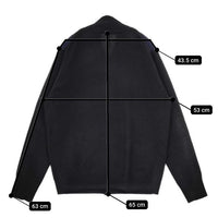 Paul Smith/RED EAR 切り替えニットジャケット バイカラー ブルゾン ネイビー ブラック メンズ ポール・スミス/レッドイヤー【中古】5-1005T∞