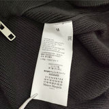 MAISON MARGIELA 14 コットン ドライバーズニットベスト ミリタリーポケット ベスト ブラック メンズ メゾンマルジェラ【中古】5-1101M∞