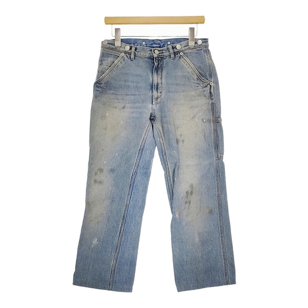 MAISON MARGIELA ダメージ加工ペインターパンツ S50LA0077 S30513 サイズ30 デニムパンツ ライトブルー メンズ メゾンマルジェラ【中古】5-0408G♪