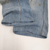 MAISON MARGIELA ダメージ加工ペインターパンツ S50LA0077 S30513 サイズ30 デニムパンツ ライトブルー メンズ メゾンマルジェラ【中古】5-0408G♪