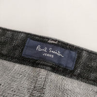 Paul Smith JEANS ボタンフライ ブラックデニム デニムパンツ ブラック メンズ ポールスミスジーンズ【中古】5-0417G∞