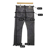 Paul Smith JEANS ボタンフライ ブラックデニム デニムパンツ ブラック メンズ ポールスミスジーンズ【中古】5-0417G∞
