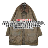 Barbour ボーダー BORDER 3ワラント ヴィンテージバブアー ミリタリーコート 90年代 カーキ メンズ バブアー【中古】5-1115T∞