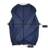 SOFFE U.S.NAVY 米軍 アメリカ軍 USA製 トレーナー 裏起毛 スウェット ネイビー メンズ ソフィー【中古】5-1027T∞