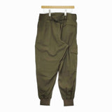 Ujoh Rib Work PNT 定価53900円 M751-P51-500 サイズ2 リブワーク パンツ 24SS カーキ メンズ ウジョー【中古】5-0228M♪