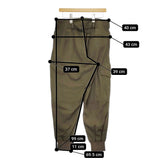 Ujoh Rib Work PNT 定価53900円 M751-P51-500 サイズ2 リブワーク パンツ 24SS カーキ メンズ ウジョー【中古】5-0228M♪