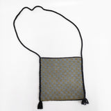 Story mfg. ストーリーエムエフジー 24SS STASH BAG 定価33000円 コットン ショルダーバッグ カーキ ブラック メンズ【中古】5-0422G◎