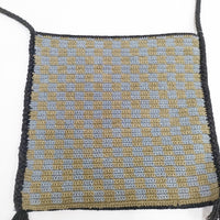 Story mfg. ストーリーエムエフジー 24SS STASH BAG 定価33000円 コットン ショルダーバッグ カーキ ブラック メンズ【中古】5-0422G◎