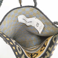 Story mfg. ストーリーエムエフジー 24SS STASH BAG 定価33000円 コットン ショルダーバッグ カーキ ブラック メンズ【中古】5-0422G◎