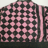 STORY mfg. ストーリーエムエフジー SEED BOMBER リバーシブルジャケット 天然染料 インド製 ブルゾン カーキ ピンク メンズ【中古】5-1031T♪