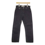 Sefr セファー ブラックデニム ボタンフライ STRAIGHT CUT サイズ29 デニムパンツ ブラック メンズ【中古】5-0422G♪