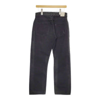 Sefr セファー ブラックデニム ボタンフライ STRAIGHT CUT サイズ29 デニムパンツ ブラック メンズ【中古】5-0422G♪