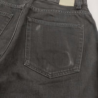 Sefr セファー ブラックデニム ボタンフライ STRAIGHT CUT サイズ29 デニムパンツ ブラック メンズ【中古】5-0422G♪