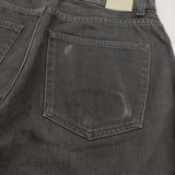 Sefr セファー ブラックデニム ボタンフライ STRAIGHT CUT サイズ29 デニムパンツ ブラック メンズ【中古】5-0422G♪