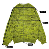 COOHEM シャギードック ニットプルオーバー yonetomi 定価49500円 13-234-026 ウールカシミヤ セーター ニット 23AW ライトイエロー メンズ コーヘン【中古】5-1101T∞