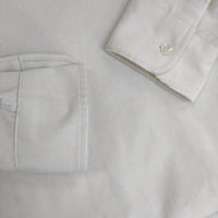 semoh SA10-1-01 コットン コーデュロイ シャツジャケット 長袖シャツ オフホワイト メンズ セモー【中古】5-1005T∞