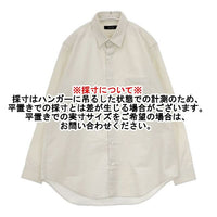 semoh SA10-1-01 コットン コーデュロイ シャツジャケット 長袖シャツ オフホワイト メンズ セモー【中古】5-1005T∞