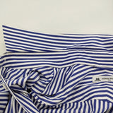 THOMAS MASON サザビーリーグ 0123410010045 サイズL ストライプ 長袖シャツ ブルー ホワイト メンズ トーマスメイソン【中古】5-0422M♪