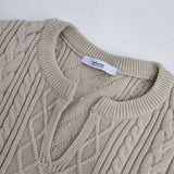 JOURNAL STANDARD relume ウォッシャブルエステルヤーンケーブルプルオーバー セーター ニット 23AW ベージュ レディース ジャーナルスタンダードレリューム【中古】5-0825M∞