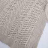 JOURNAL STANDARD relume ウォッシャブルエステルヤーンケーブルプルオーバー セーター ニット 23AW ベージュ レディース ジャーナルスタンダードレリューム【中古】5-0825M∞
