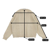 JOURNAL STANDARD relume ウォッシャブルエステルヤーンケーブルプルオーバー セーター ニット 23AW ベージュ レディース ジャーナルスタンダードレリューム【中古】5-0825M∞