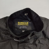 Barbour/Saturdays NYC Waxed Jacket ブルガリア製 1902426 ジャケット ブラック メンズ バブアー/サタデーズニューヨークシティ【中古】5-1101T∞