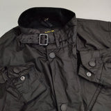 Barbour/Saturdays NYC Waxed Jacket ブルガリア製 1902426 ジャケット ブラック メンズ バブアー/サタデーズニューヨークシティ【中古】5-1101T∞