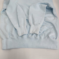 MAATEE & SONS MT4103-0802 SWEAT スカBlue 定価38500円 ダメージ加工 スウェット 24SS Lブルー メンズ マーティーアンドサンズ【中古】5-0315M♪