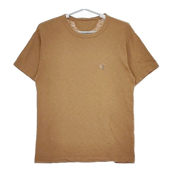 45R/45rpm Bee刺繍 蜂 半袖Ｔシャツ カットソー ブラウン レディース フォーティーファイブアールピーエム【中古】5-0612S∞