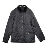 Barbour HERITAGE LIDDESDALE ナイロン 中綿 キルティング ジャケット ブラック メンズ バブアー【中古】5-1101T∞
