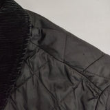 Barbour HERITAGE LIDDESDALE ナイロン 中綿 キルティング ジャケット ブラック メンズ バブアー【中古】5-1101T∞