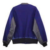 YOKE 新品 BROKEN AWARD JACKET 定価94600円 YK24FW0744B サイズ3 スタジャン 24AW ブルー メンズ ヨーク【中古】5-0315T♪