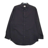 blurhms 未使用品 Button-down Shirt 定価29700円 bROOTS24S4 サイズ2 長袖シャツ 24SS ネイビー メンズ ブラームス【中古】5-0315M♪
