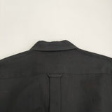 blurhms 未使用品 Button-down Shirt 定価29700円 bROOTS24S4 サイズ2 長袖シャツ 24SS ネイビー メンズ ブラームス【中古】5-0315M♪