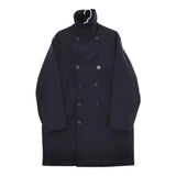 blurhms 新品 WOOL MELTON 10B PEA COAT 定価108900円 bROOTS24F2 サイズ2 ピーコート 24AW ネイビー メンズ ブラームス【中古】5-0315A♪