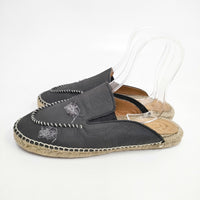 MAISON MARGIELA エスパドリーユ レザー サンダル S57WX0082 P5402 定価63800円 サイズ41 サンダル ブラック メンズ メゾンマルジェラ【中古】5-0726S◎