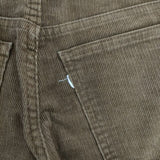 Levi's 519 コーデュロイパンツ パンツ ブラウン メンズ リーバイス【中古】5-1005T∞
