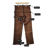 Levi's 519 コーデュロイパンツ パンツ ブラウン メンズ リーバイス【中古】5-1005T∞
