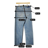 Levi's USA製 501 ジーンズ W33 L36 デニムパンツ ブルー メンズ リーバイス【中古】5-0422G♪