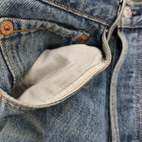 Levi's USA製 501 ジーンズ W33 L36 デニムパンツ ブルー メンズ リーバイス【中古】5-0422G♪