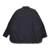 Fresh Service CORPORATE UNIFORM L/S SHIRT 定価16500円 FSC242-50026B サイズL 長袖シャツ ブラック メンズ フレッシュサービス【中古】5-0408M♪